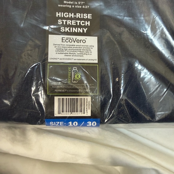 NEW Buffalo David Bitton Women’s High-rise Stretch Skinny Jeans Dark Blue 10/30 - Picture 4 of 7